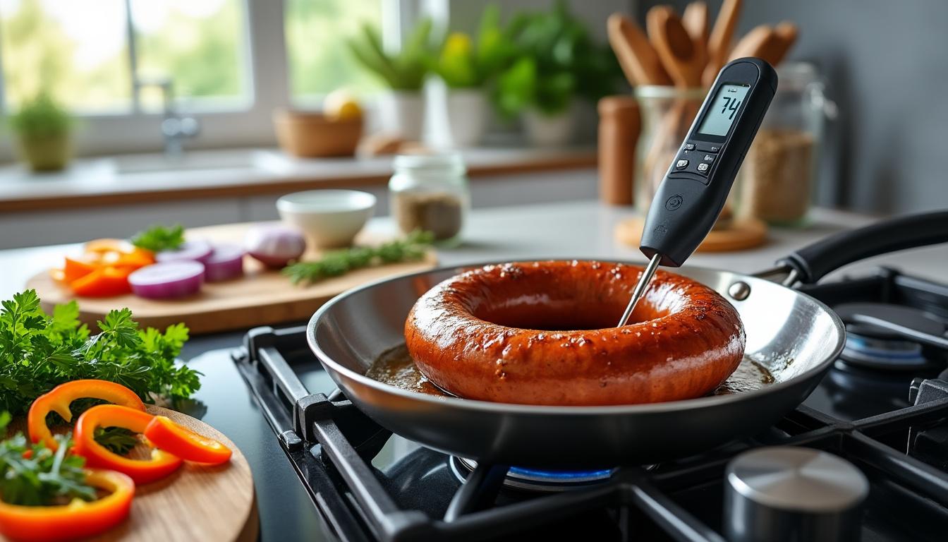 découvrez comment cuire l'andouillette en toute sécurité pendant la grossesse, les risques associés et nos recommandations pratiques pour une consommation sans danger.