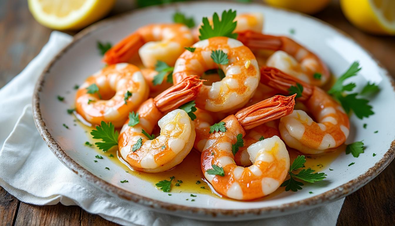 découvrez nos recettes de crevettes marinées pour apéritif, avec des variantes savoureuses et des astuces simples pour réussir vos préparations et épater vos invités.