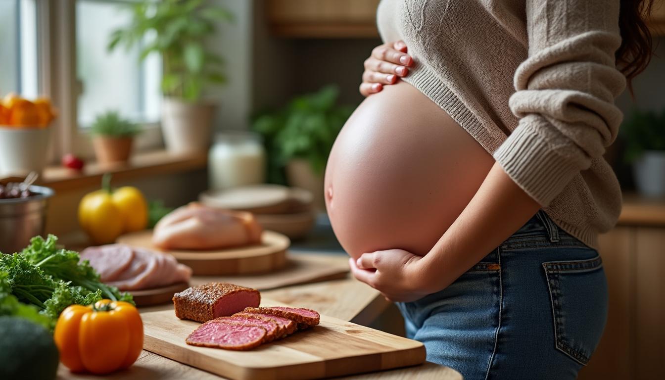 découvrez les risques liés à la consommation de pâté pendant la grossesse et explorez des alternatives sûres pour protéger votre bébé et votre santé.
