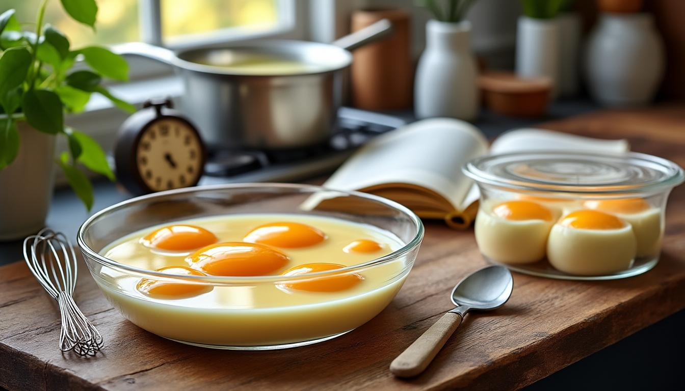 découvrez si vous pouvez préparer les œufs à la neige la veille et apprenez nos conseils et astuces pour bien les conserver tout en préservant leur texture et saveur.