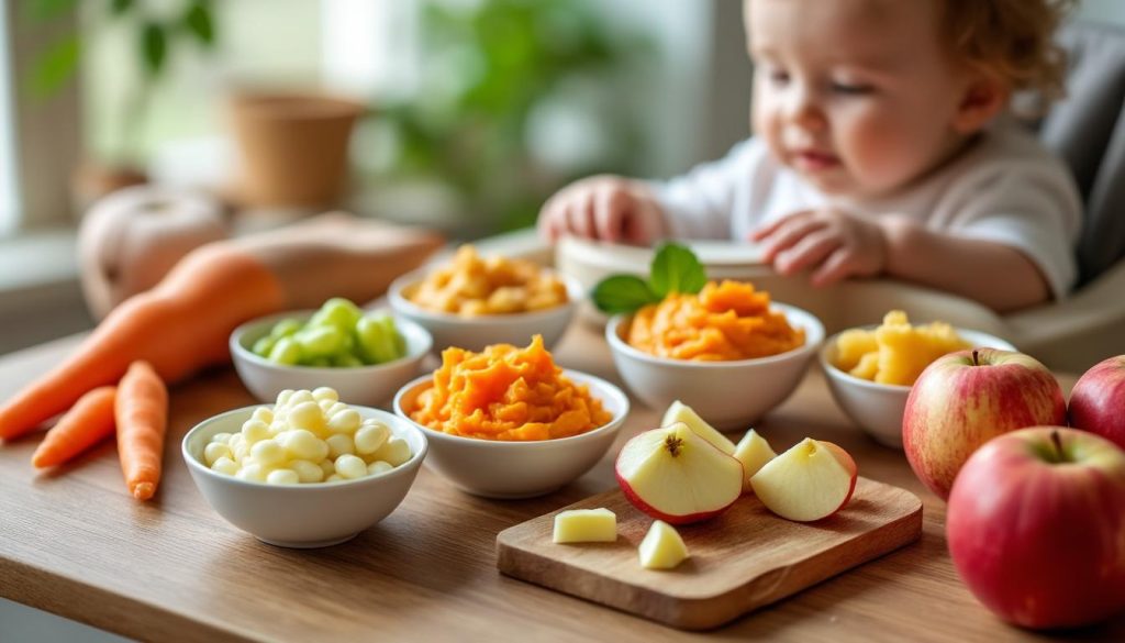 découvrez des idées simples et des recettes adaptées selon l'âge pour préparer des repas du soir sains et savoureux pour votre bébé.