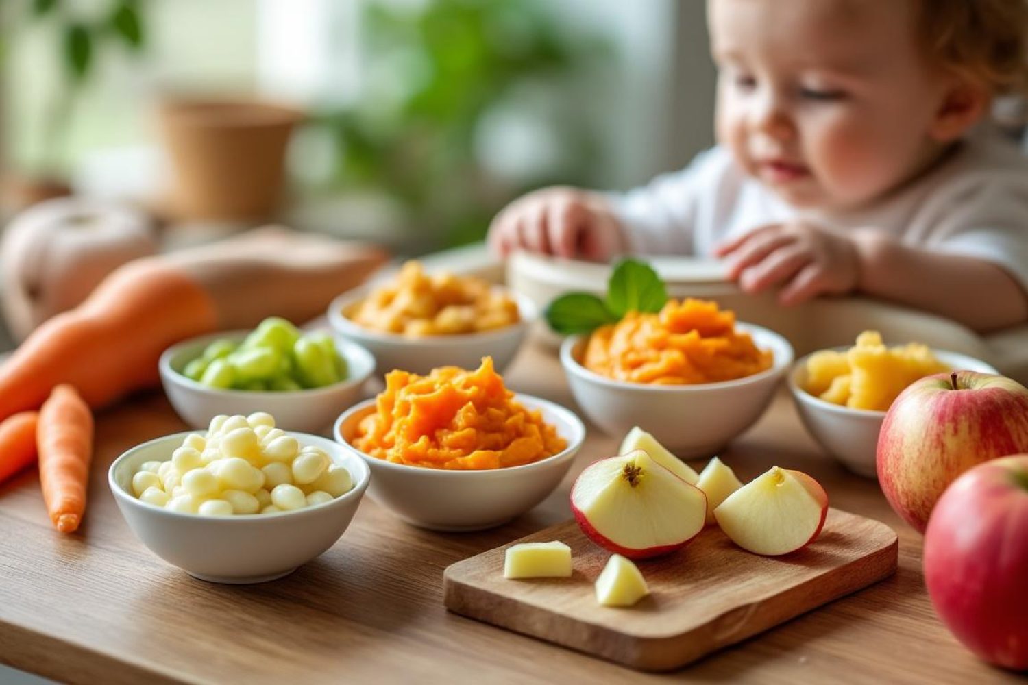 Repas du soir pour bébé : idées simples et recettes adaptées selon l’âge