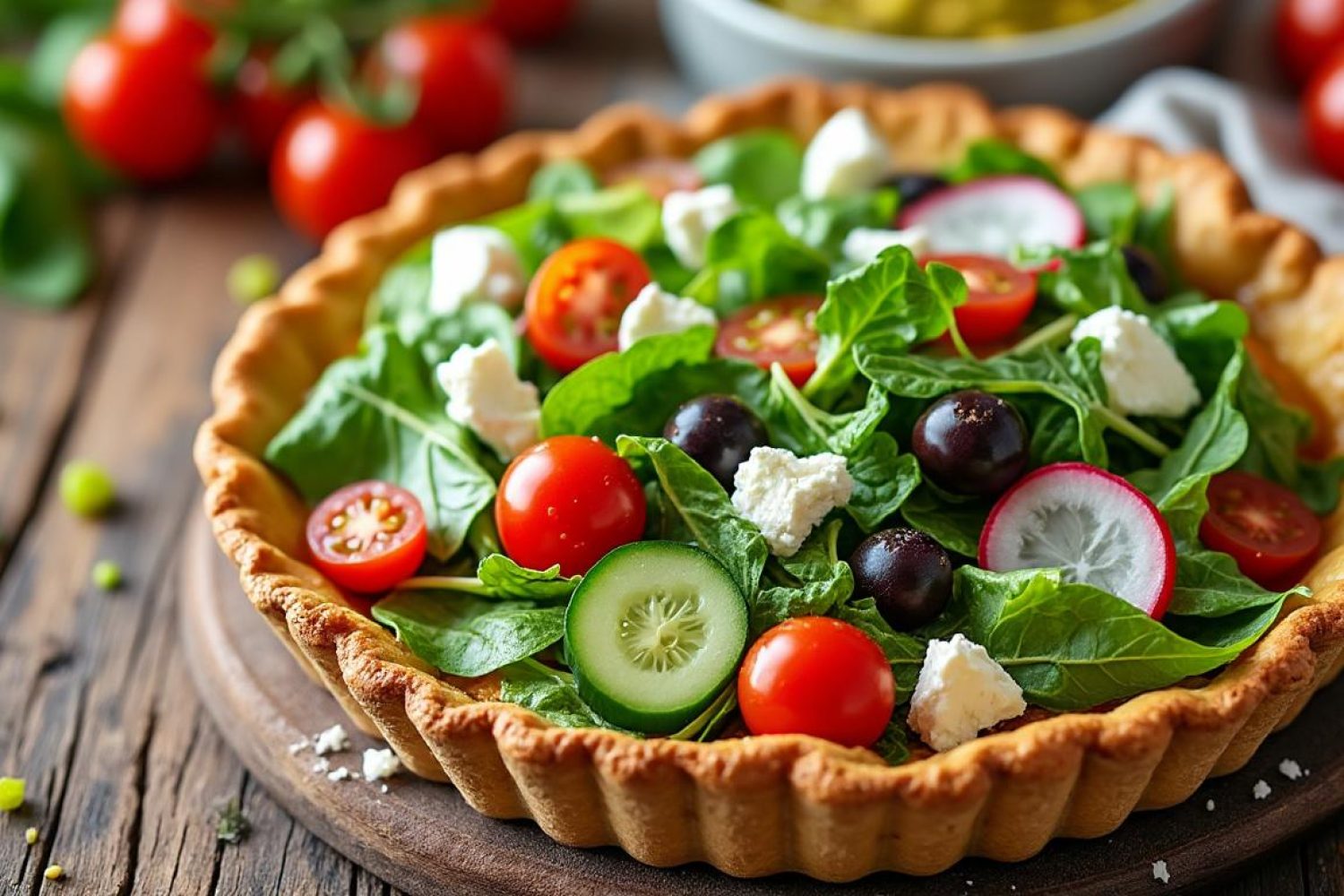 Salade composée pour accompagner quiche : recettes fraîches et idées d’associations