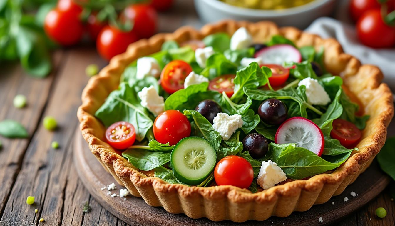 découvrez nos recettes fraîches de salades composées parfaites pour accompagner vos quiches, avec des idées d’associations savoureuses et originales.