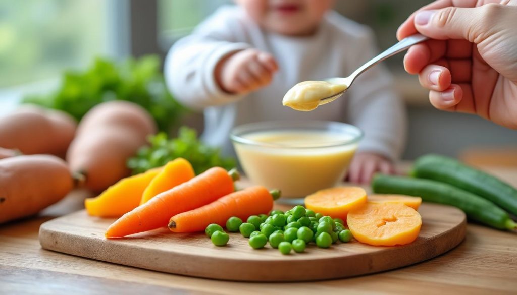 découvrez comment introduire les légumes dans l'alimentation de votre bébé dès 4 mois, avec une liste adaptée et des conseils pratiques de préparation pour une diversification réussie.