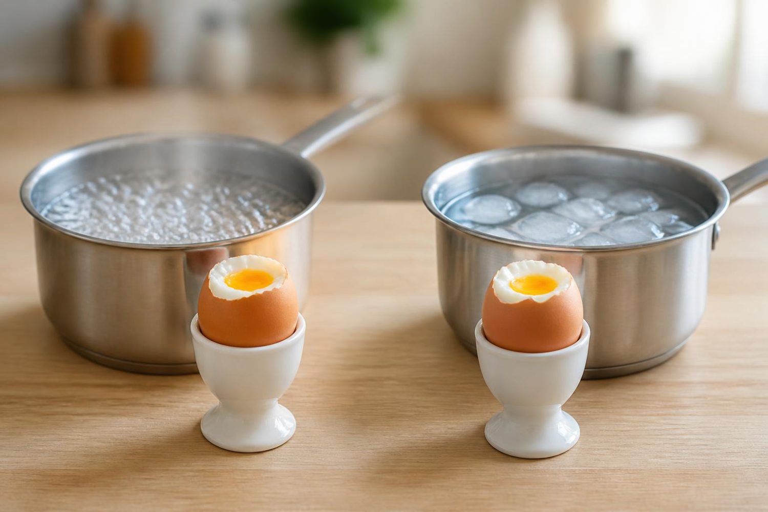 Œuf à la coque : temps de cuisson selon le mode (eau bouillante, froide)