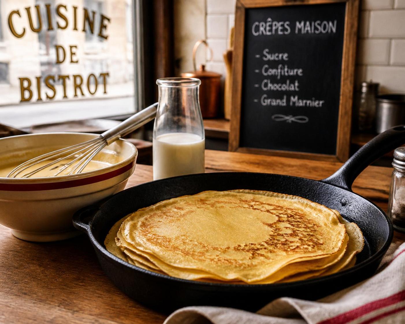 découvrez notre recette de crêpes faciles avec une pâte simple, des astuces pratiques et des variantes gourmandes pour régaler toute la famille.