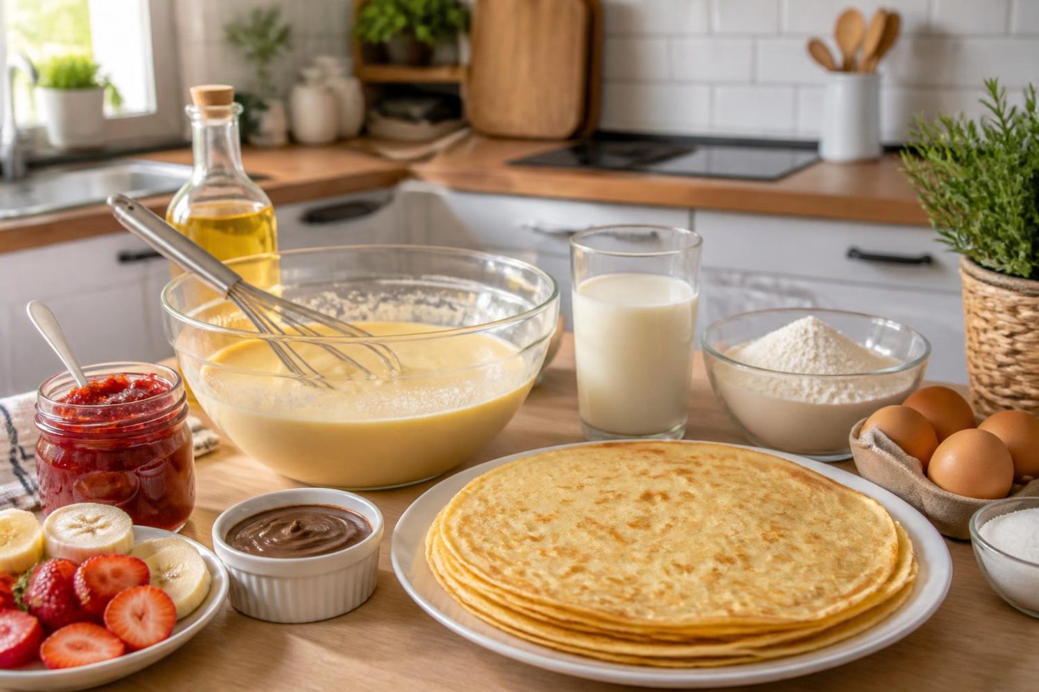 Recette de crêpes faciles : pâte simple, astuces et variantes