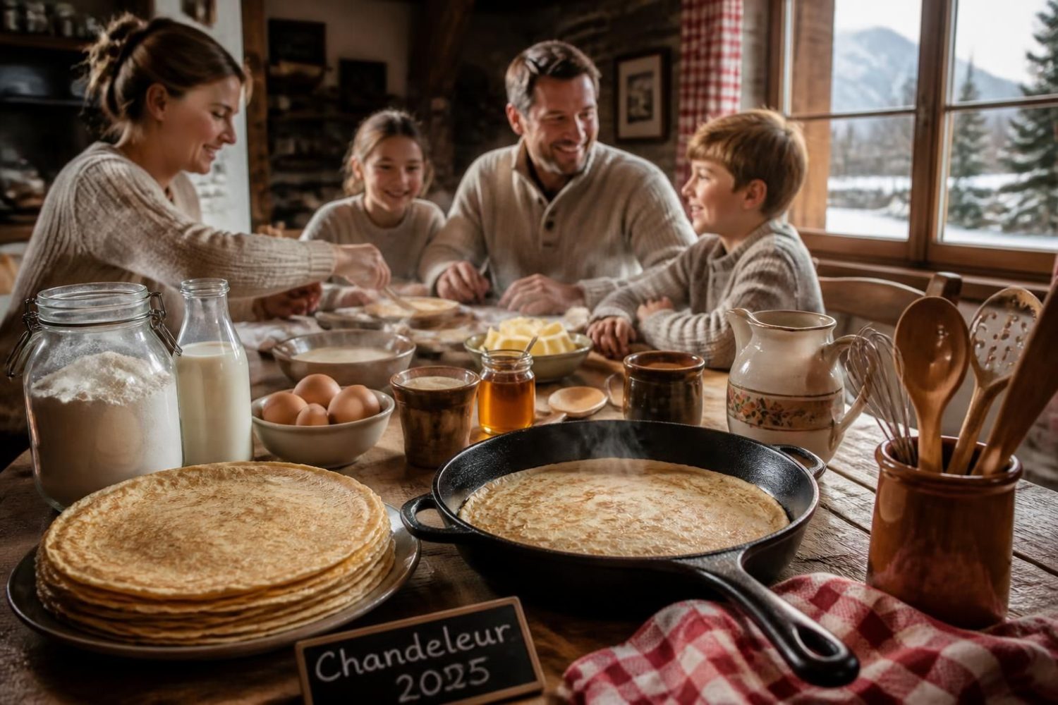 Date de la Chandeleur 2025 : origines, traditions et recettes de crêpes