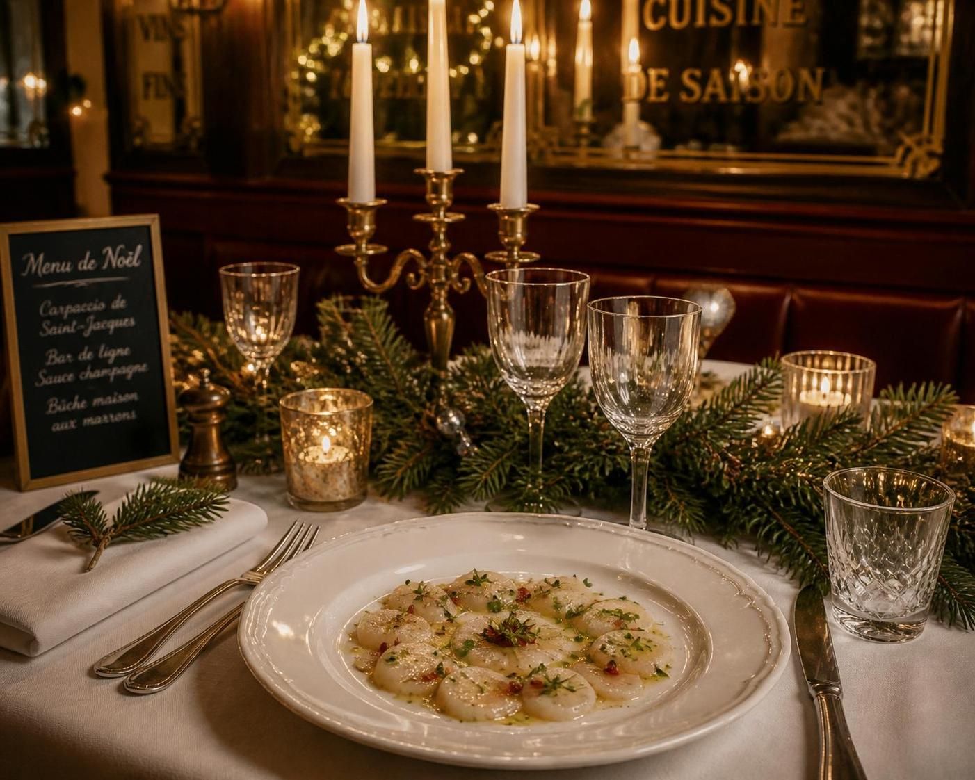 découvrez un menu de noël simple et original avec une entrée, un plat et un dessert pour épater vos invités facilement et savoureusement.