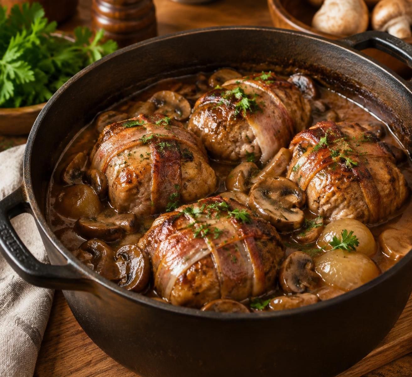 découvrez la recette traditionnelle des paupiettes de veau : farce maison savoureuse, cuisson fondante et idées d’accompagnements pour un repas convivial.