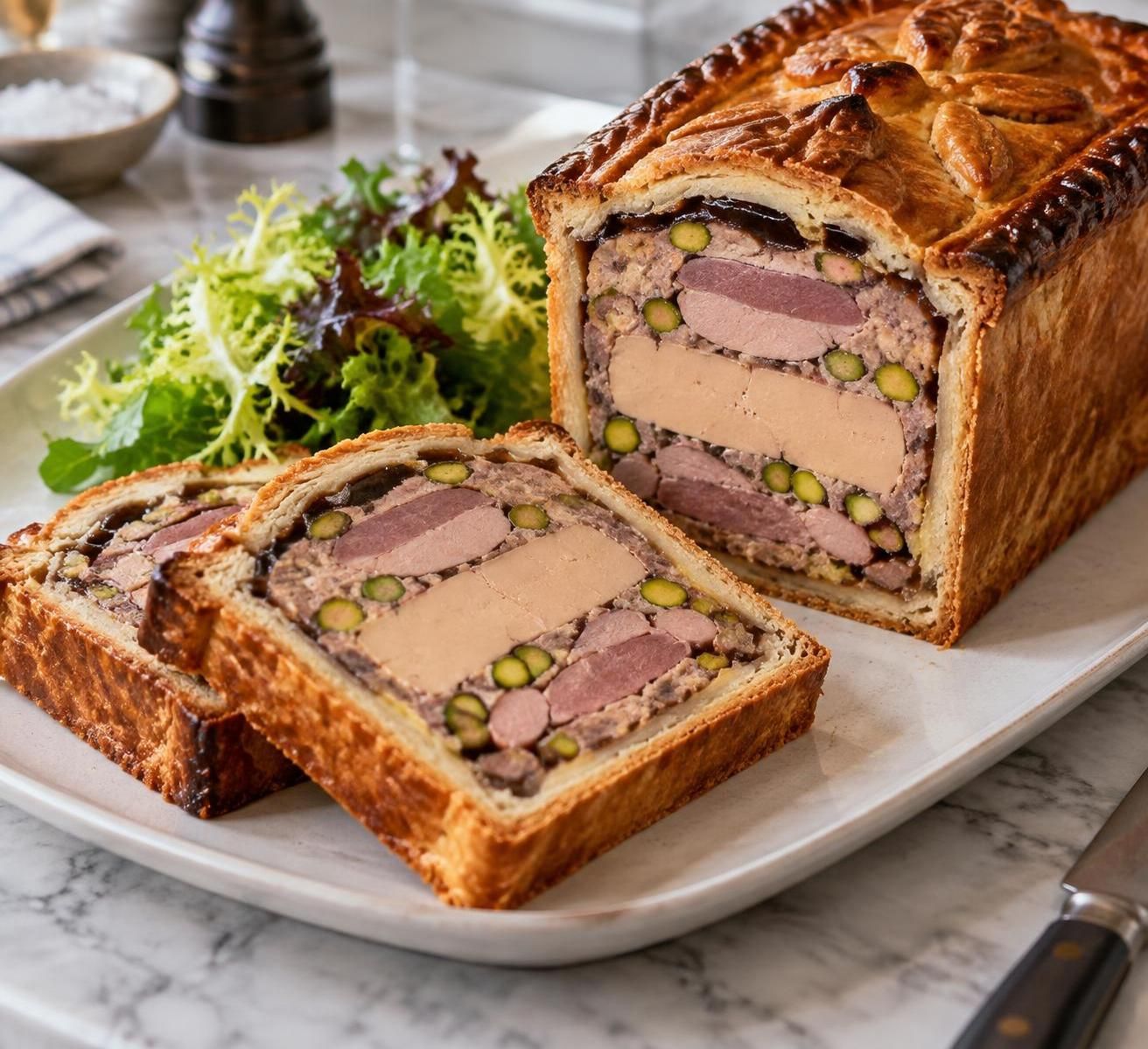 découvrez la recette gastronomique du pâté en croûte au foie gras, inspirée des chefs étoilés : une préparation raffinée pour épater vos convives.