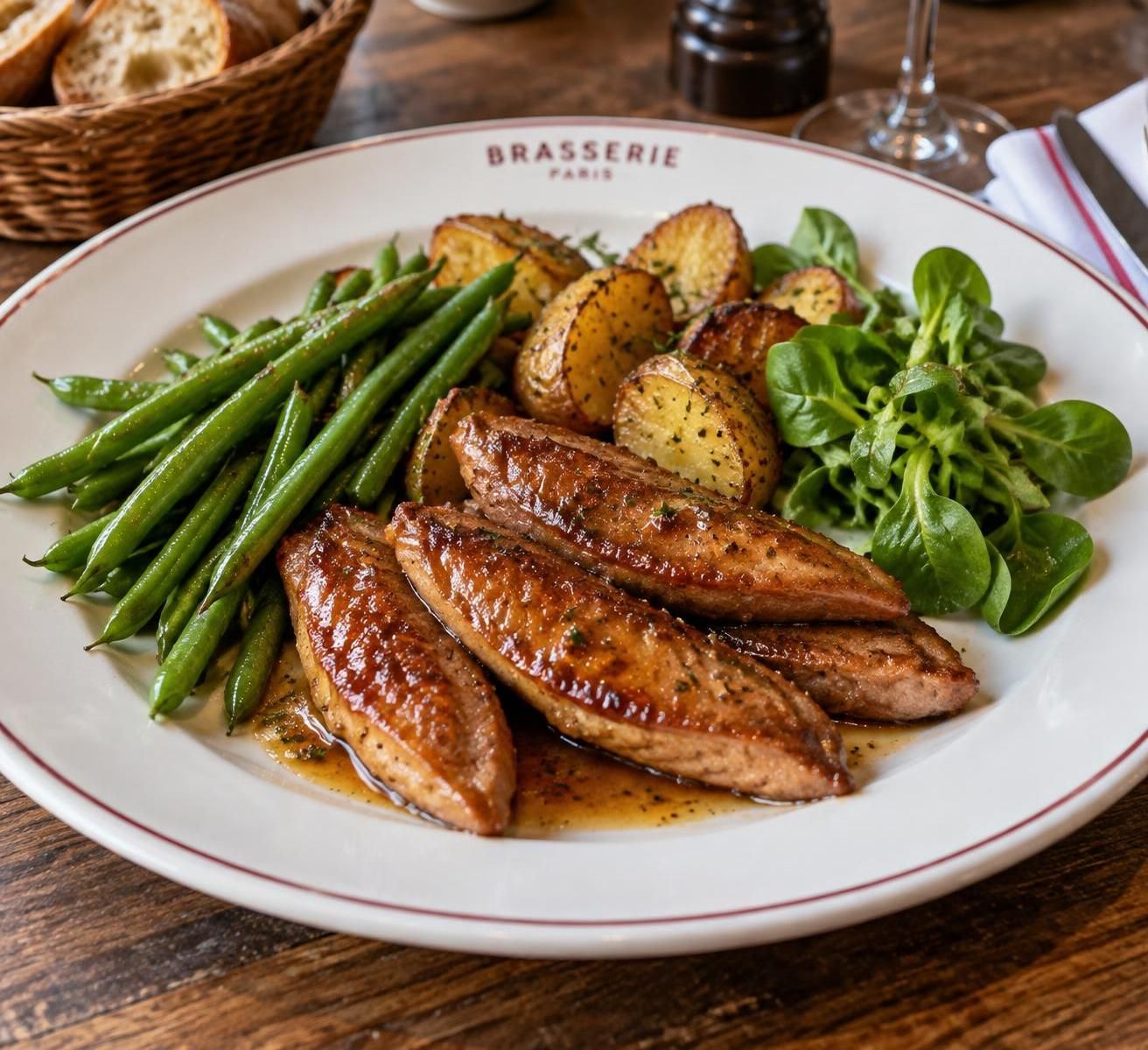 découvrez quels accompagnements servir avec des aiguillettes de canard, au miel ou nature : légumes, féculents et idées gourmandes pour un repas réussi.