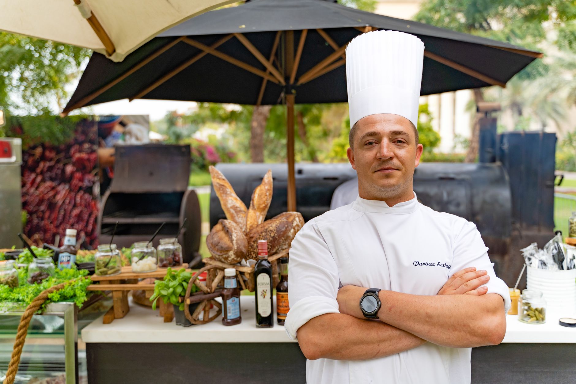 Mois de la gastronomie à — présentation de plats festival gastronomie